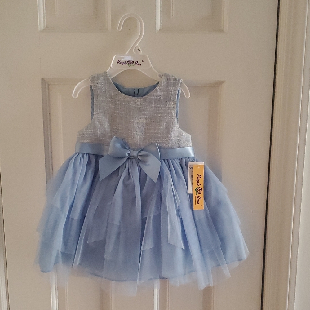 Pretty & Pink Blue Tulle Dress